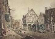 John varley jnr Market Place ,Leominster (mk47) oil painting artist